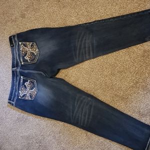 Antique Rivet Jeans 18W